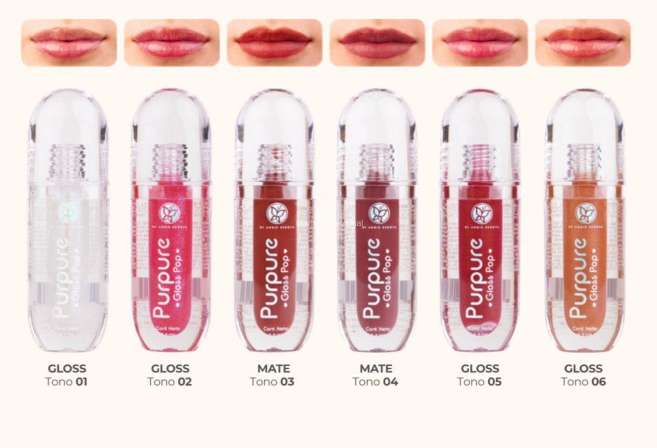 LIP GLOSS POP PURPURE