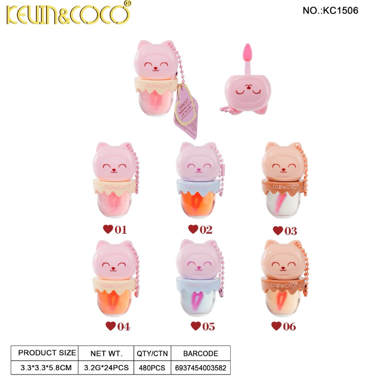 GLOSS LLAVERO GATICO KEVIN&COCO