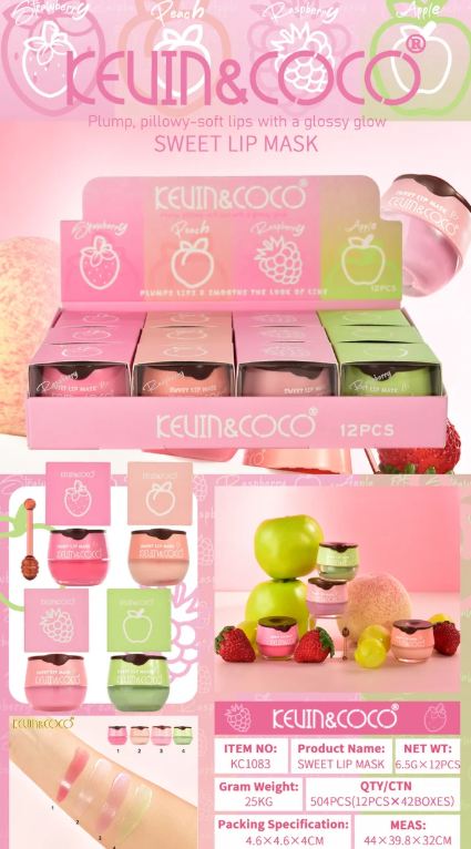MASCARILLA PARA LABIOS KEVIN&COCO