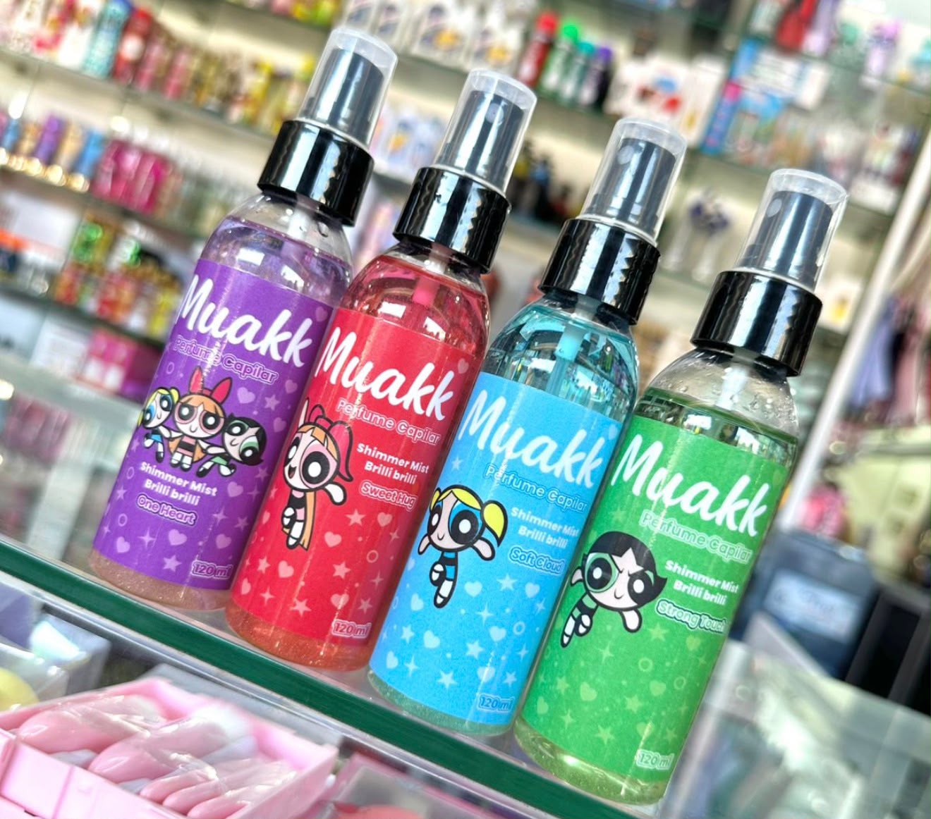 PERFUMES CAPILARES CHICAS SUPERPODEROSAS CON SHIMMER
