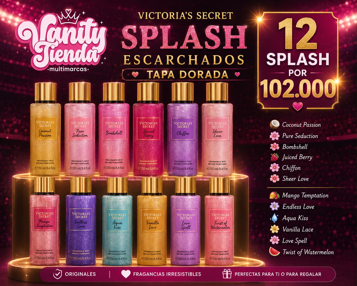 CAJA EMPRENDEDORA SPLASH VICTORIA