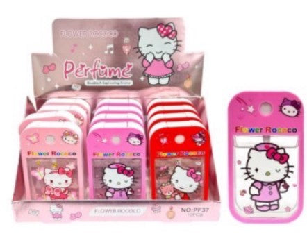 PERFUME CUADRADO KUROMI Y HELLO KITTY