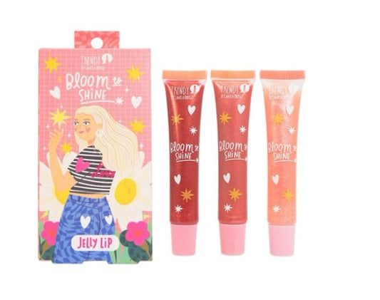 KIT LABIOS X 3 BLOOM SHINE TRENDY