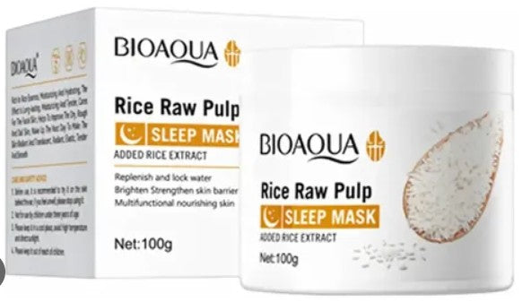 MASCARILLA NOCTURNA ARROZ BIOAQUA