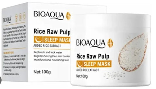 MASCARILLA NOCTURNA ARROZ BIOAQUA