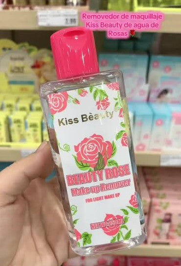 REMOVEDOR MAQUILLAJE ROSAS KISS BEUTY