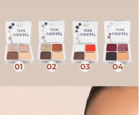 PALETA SOMBRAS 4 TONOS MYK